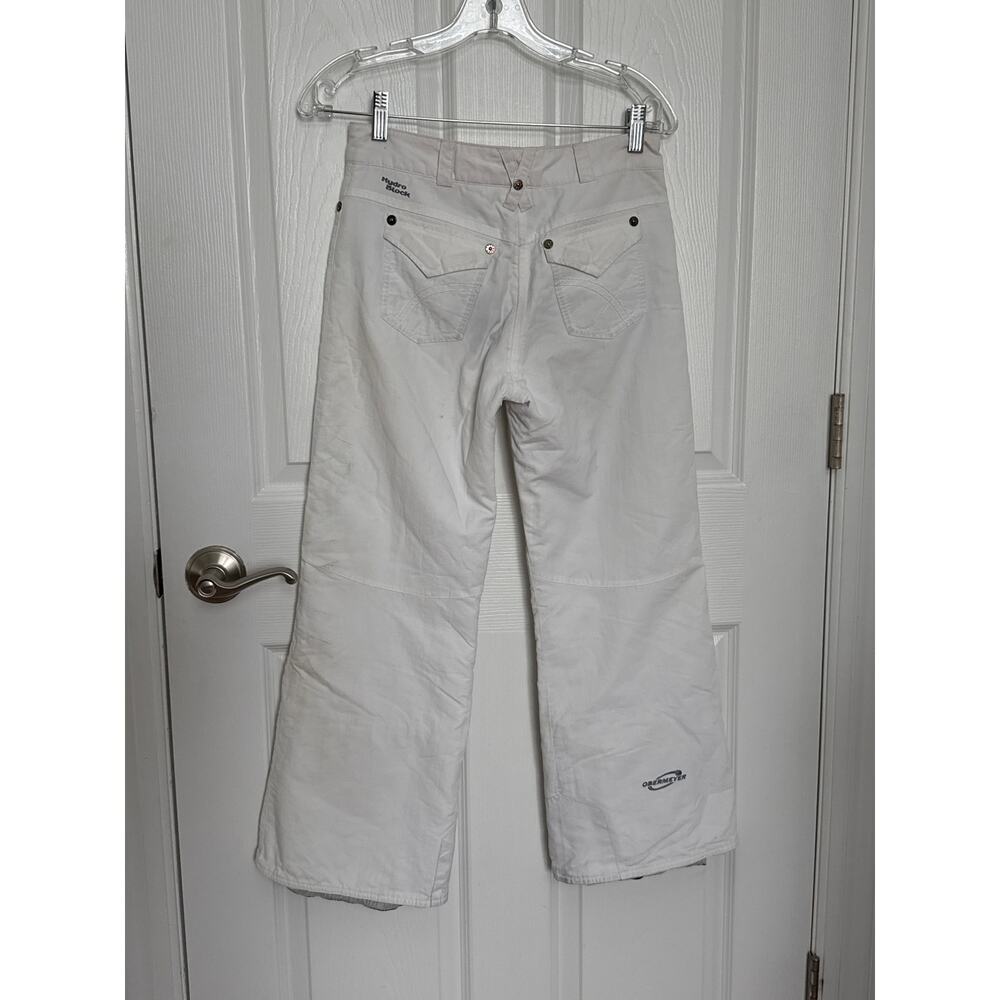 Obermeyer Hydro Block white youth ski snowboard pants youth 12 years - Picture 7 of 14